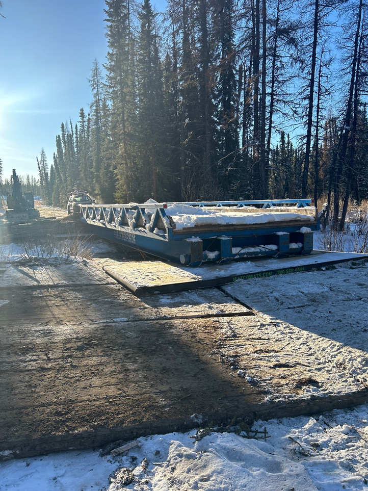 Temporary Bridges, Ironwood Matts in Grande Prairie
