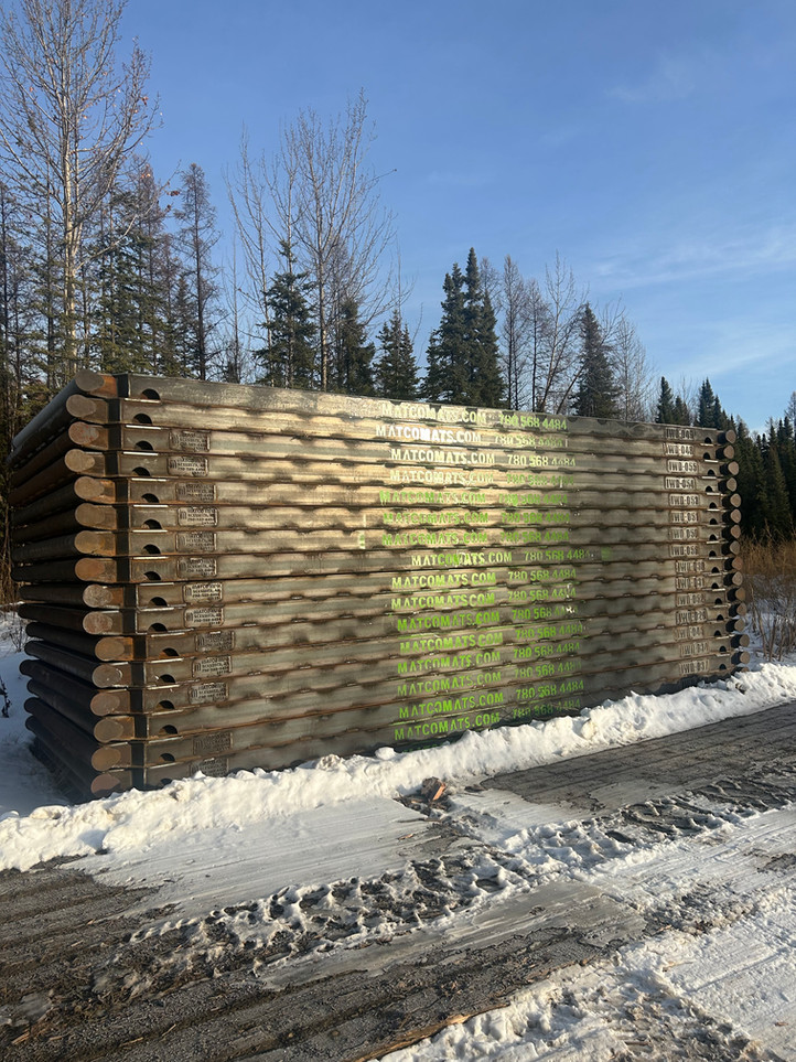 Steel Framed Rig Mats, Ironwood Matts in Grande Prairie